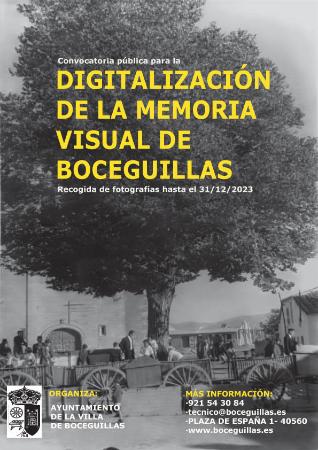 Imagen DIGITALIZACIÓN DE LA MEMORIA VISUAL DE LA VILLA DE BOCEGUILLAS