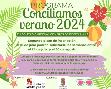 Imagen PROGRAMA CONCILIAMOS BOCEGUILLAS VERANO 2024