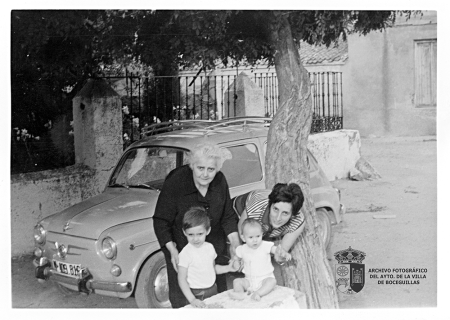 Merche Cossío, Ernestina Orsi, Fernando e Isabel Vela Cossío